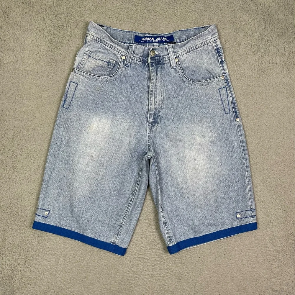 Vintage baggy‎ koman jean shorts